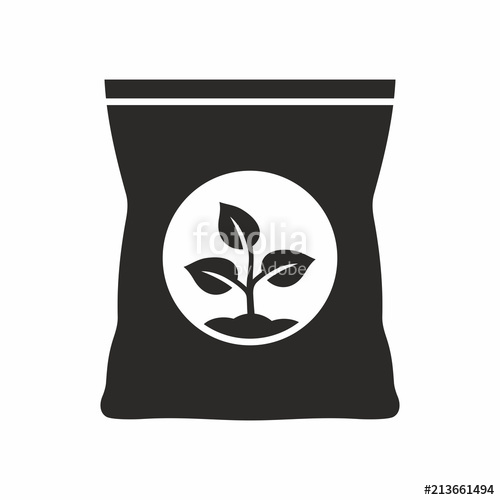 500x500 Fertilizer Vector Icon Stock Image And Royalty Free Vector