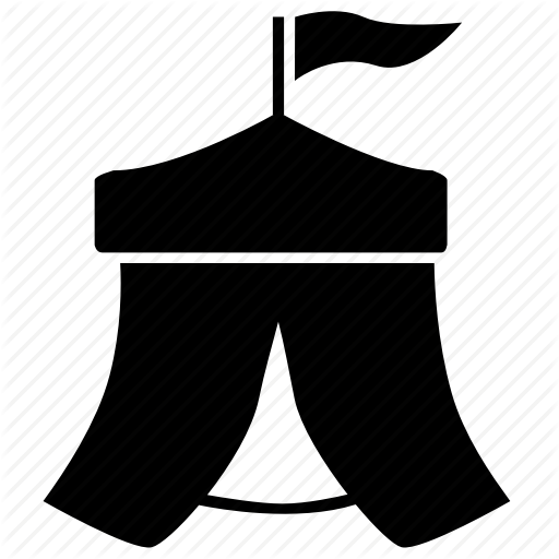 512x512 Festival, Tent Icon