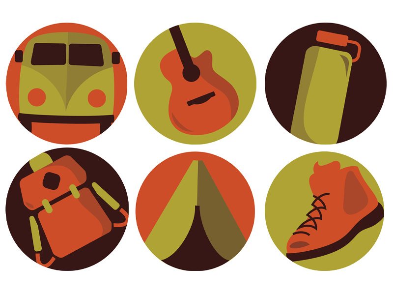 800x600 Festival Icon Set