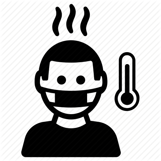 512x512 Fever, Hot, Sickness, Temperature Icon