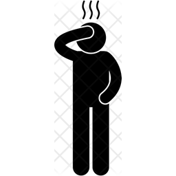 256x256 Fever Icon Of Glyph Style