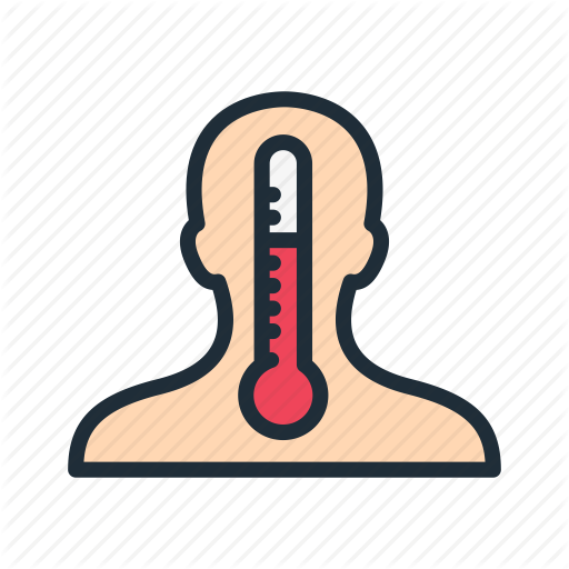 512x512 Body, Cold, Fever, Hot, Medicine, Temperature, Thermometer Icon