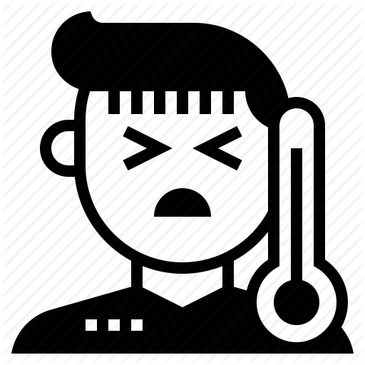 512x512 Cold, Fever, Flu, Influenza, Keto, Temperature Icon