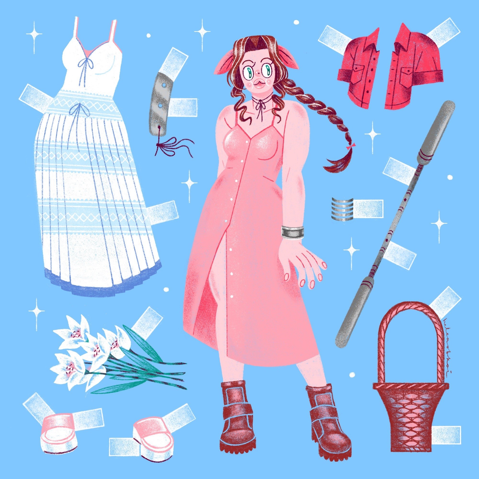 2000x2000 How A Final Fantasy Vii Character Became A Fashion Icon Lenny Letter