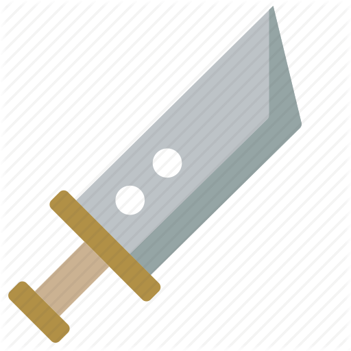 512x512 Buster, Cloud, Game, Sword, Weapon, Weaponary Icon