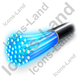 256x256 Optical Fiber Cable Icon, Pngico Icons