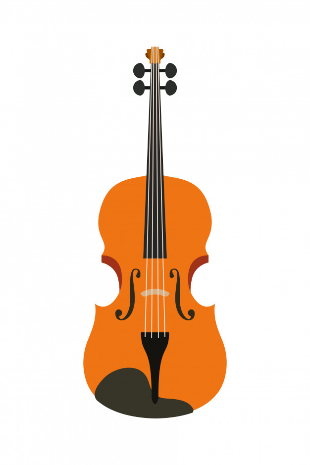 626x939 Musical Instrument Violn Vector Premium Download