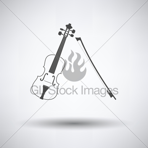 500x500 Violn Gl Stock Images