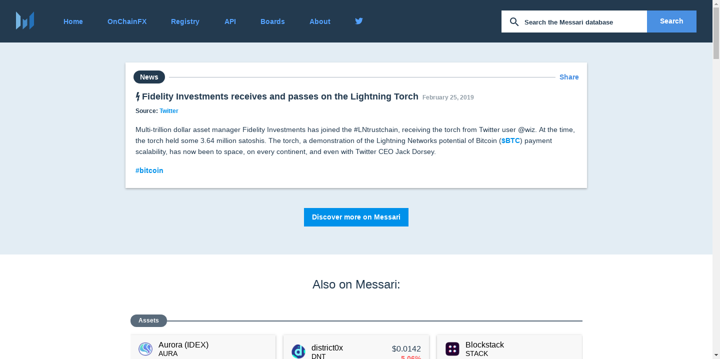 1440x718 Fidelity Investments Receives And Passes On The Lightning Torch