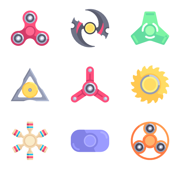 600x564 Fidget Spinner Premium Icons