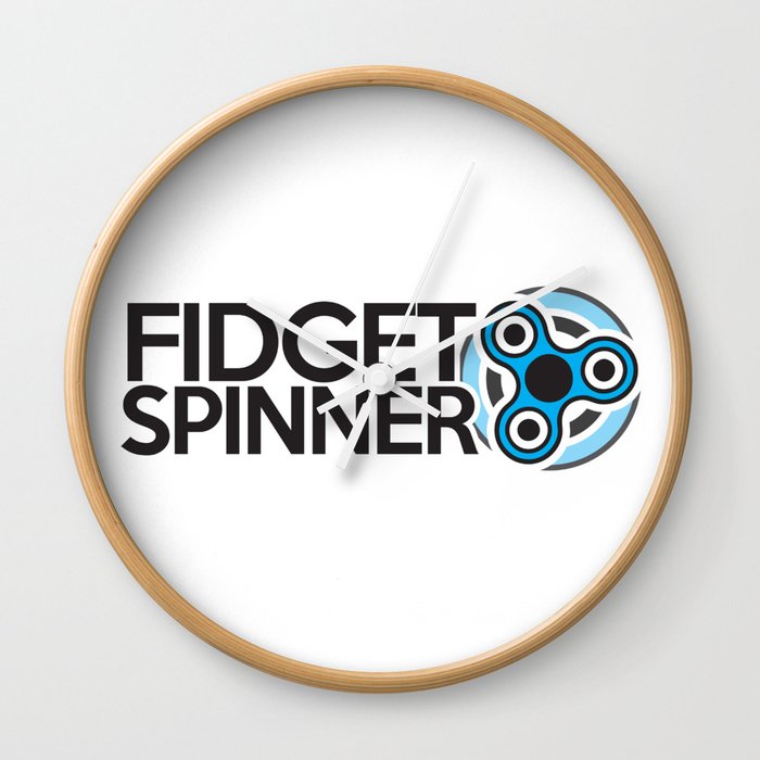 700x700 Fidget Spinner Icon Wall Clock