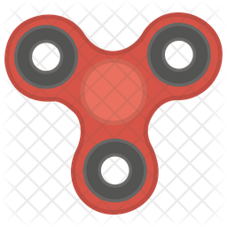 256x256 Fidget Spinner Icon Of Flat Style