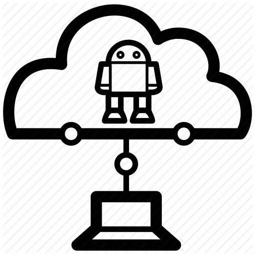 512x512 Cloud, Computing, Field, Robotics, Service, Tech, Technologies Icon