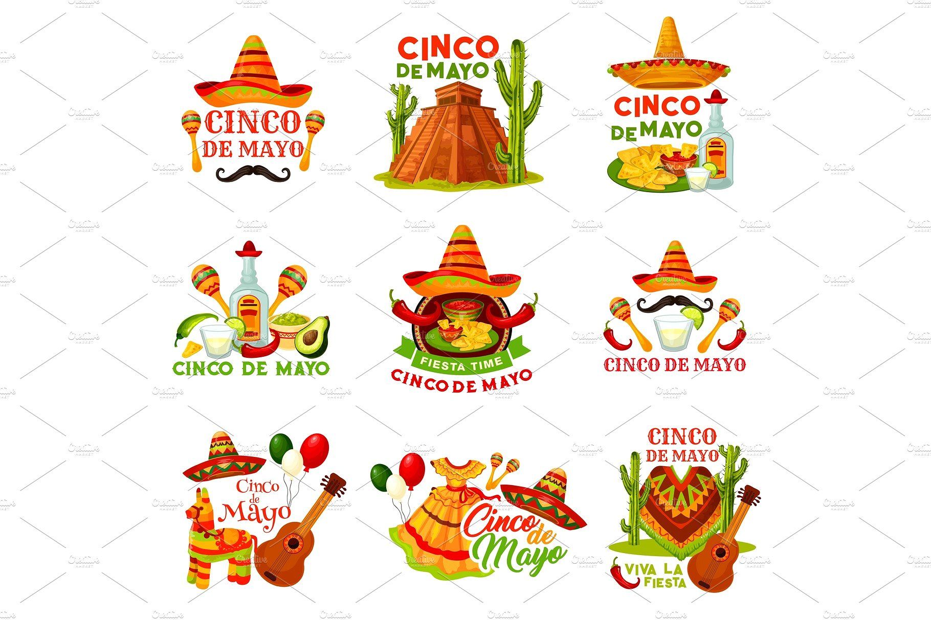 1820x1213 Cinco De Mayo Fiesta Party Icon Of Mexican Holiday