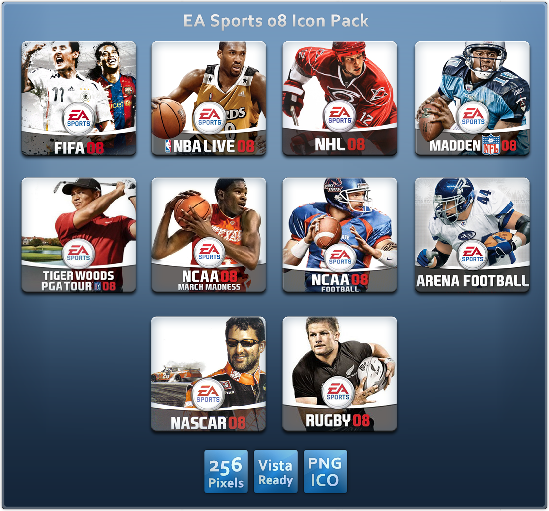 1107x1032 Ea Sports Icon Pack