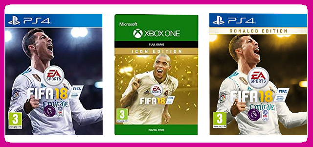 640x300 Fifa Ronaldo, Icon And Standard Editions Compared