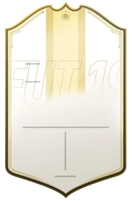 Fifa Icon Card Template