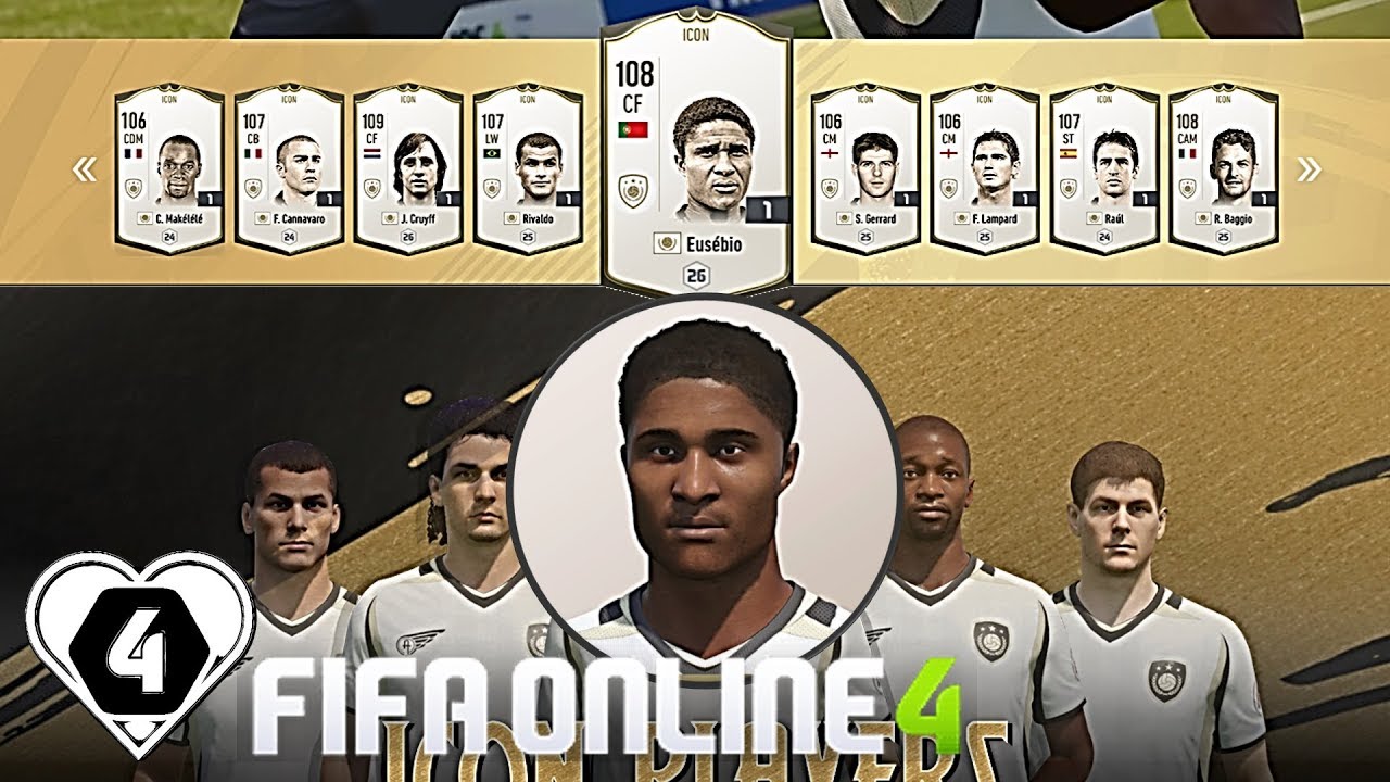 1280x720 Fifa Online Test Icon Vs Eusebio Icon