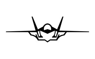 320x200 Fighter Jet Free Vector Art