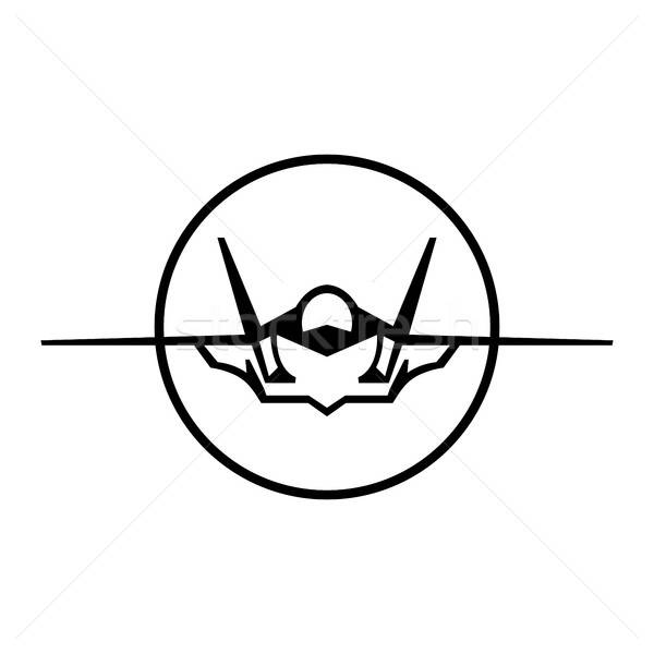 600x600 Flying Fighter Jet Vector Icon Vector Illustration Brian Goff