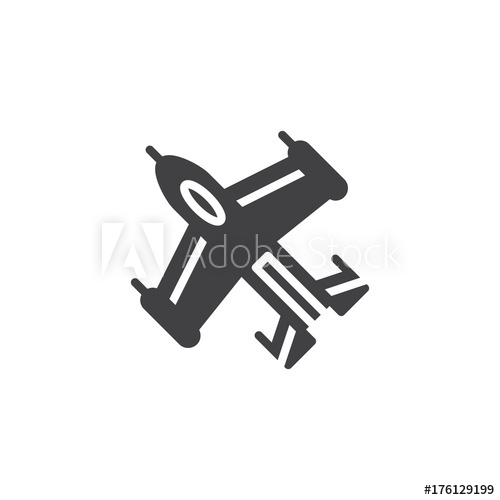 Jet Fighter Plane Icon Vector, Filled Flat Sign, Solid Pictogram 500x500 Jet Fighter Plane Icon Vector, Filled Flat Sign, Solid Pictogram