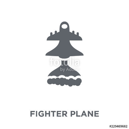 Fighter Plane Icon From Army Collection Stock Image And Royalty 500x500 Fighter Plane Icon From Army Collection Stock Image And Royalty