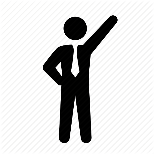 512x512 Business, Businessman, Dress Code, Formal, Pointing, Stick Figure