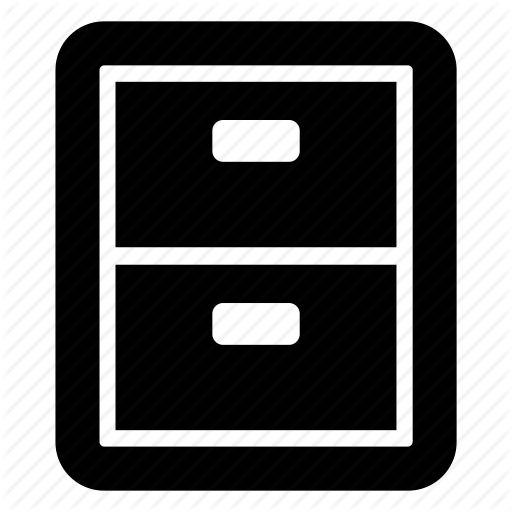 512x512 Archive, Cabinet, Drawers, Files, Filing, Office, Storage Icon