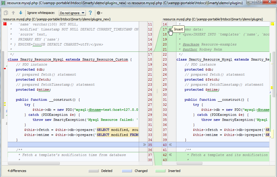 phpstorm compare two files phpstorm compare two files