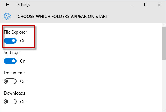 573x386 Restore Missing Explorer Icon To Windows Start Menu