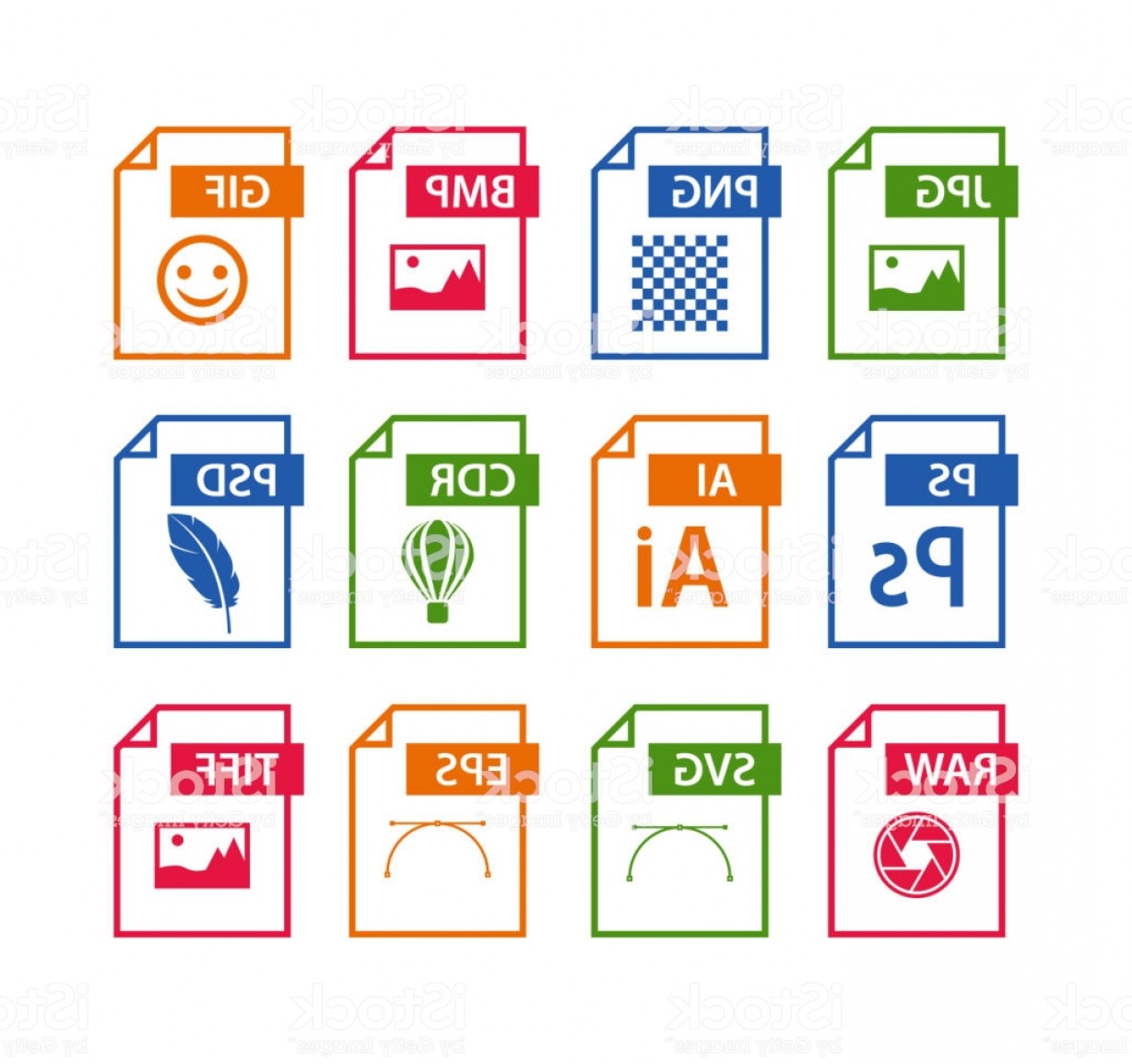 File Extension Icon Set at Vectorified.com | Collection of File ...