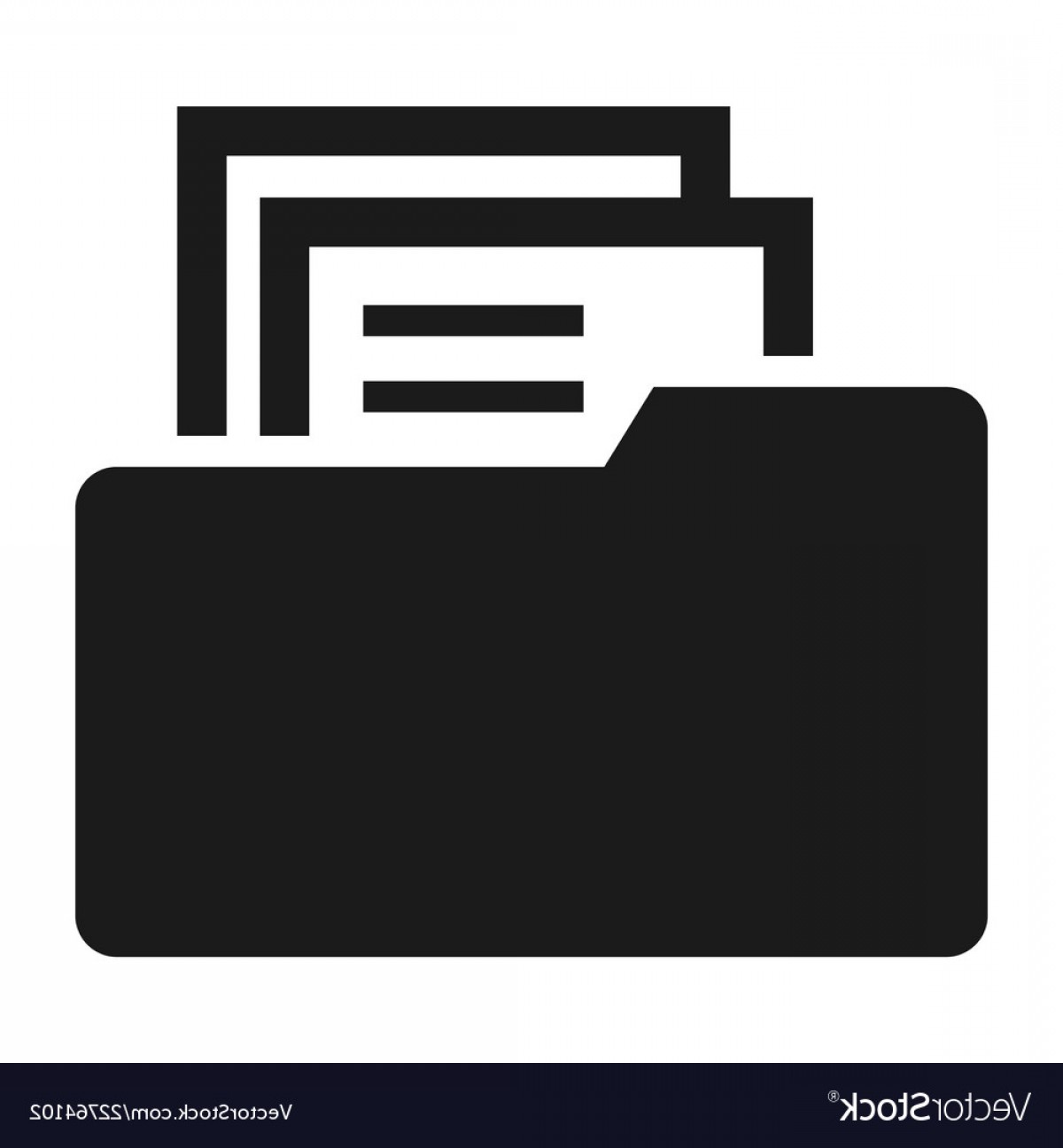 1200x1296 Folder Icon Vector Handandbeak