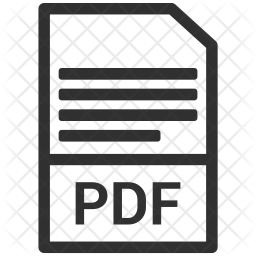 256x256 Pdf Icon Of Glyph Style