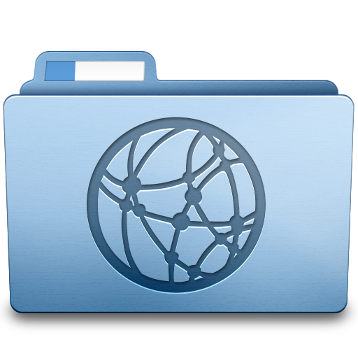 512x512 Blue Server Icon