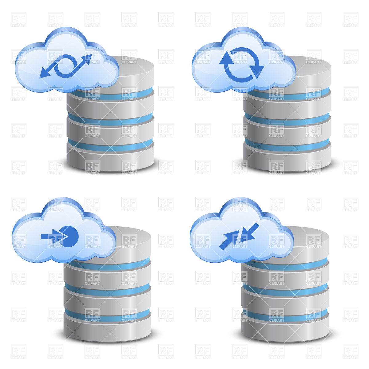 1200x1200 Cloud Network Backup And Server Icon Vector Image Of Technology