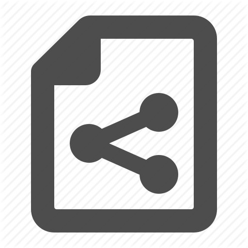 512x512 Distribute, Document, File, Page, Share, Sharing, Sheet Of Paper Icon