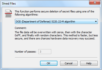 426x293 Shredder Secure Delete On Ntfs, Fat, Wipe Hard Drive