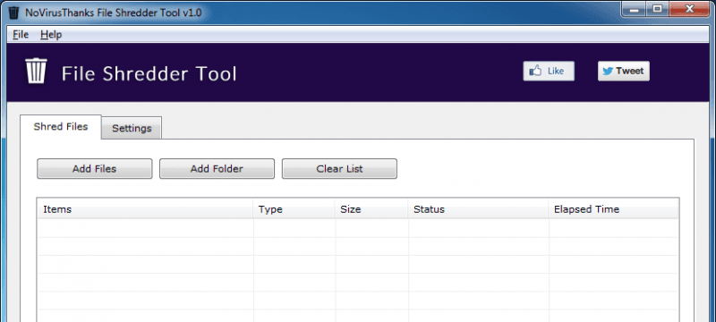 800x360 Permanently Delete With Shredder Tool Novirusthanks