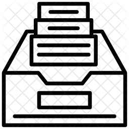 256x256 Storage Icon Of Line Style