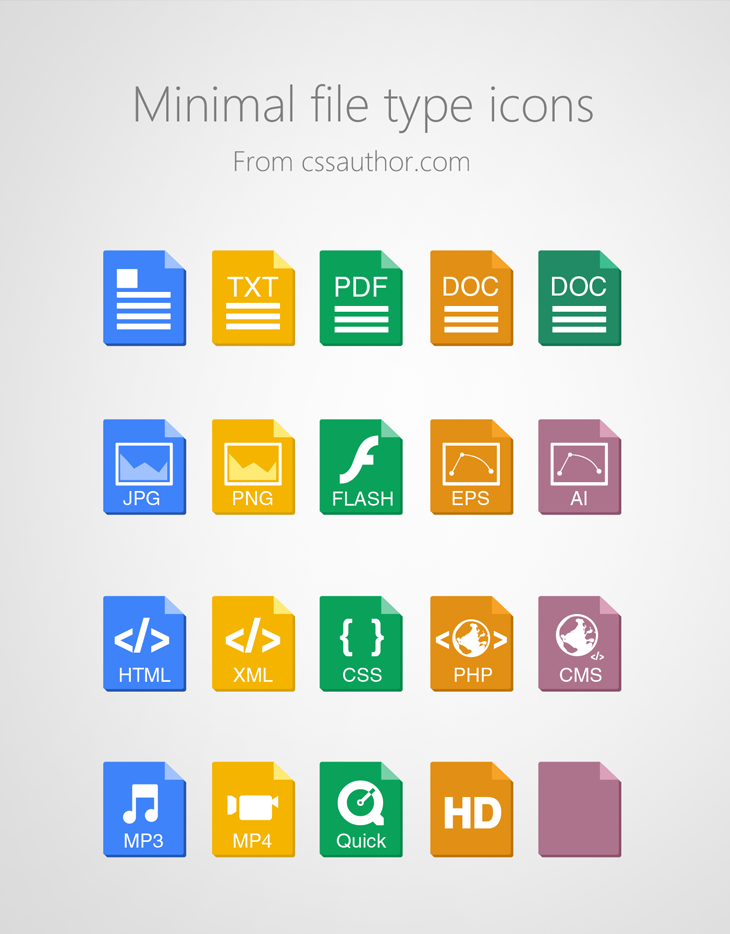 730x934 Beautiful Minimal Type Icons For Free Download