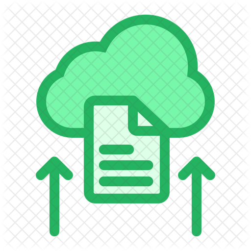 512x512 Upload Icon Of Colored Outline Style