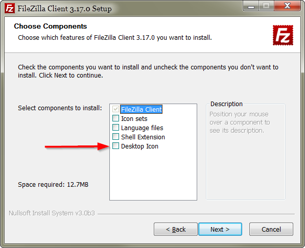 597x486 Filezilla Icon Not Available After Update