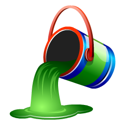 256x256 Fill Color Paint Brilliant Graphics Icon Gallery