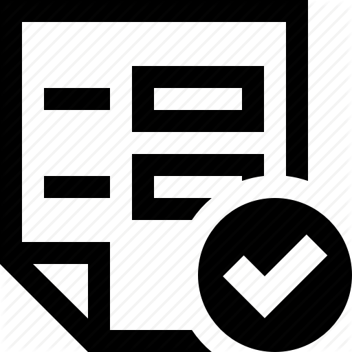 512x512 Complete, Field, Fill, Form, Ok, Valid, Verify Icon