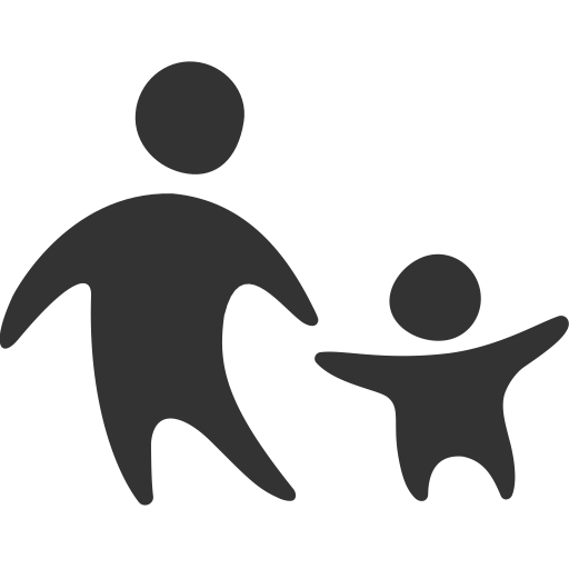 512x512 Parent Child, Fill Icon Png And Vector For Free Download