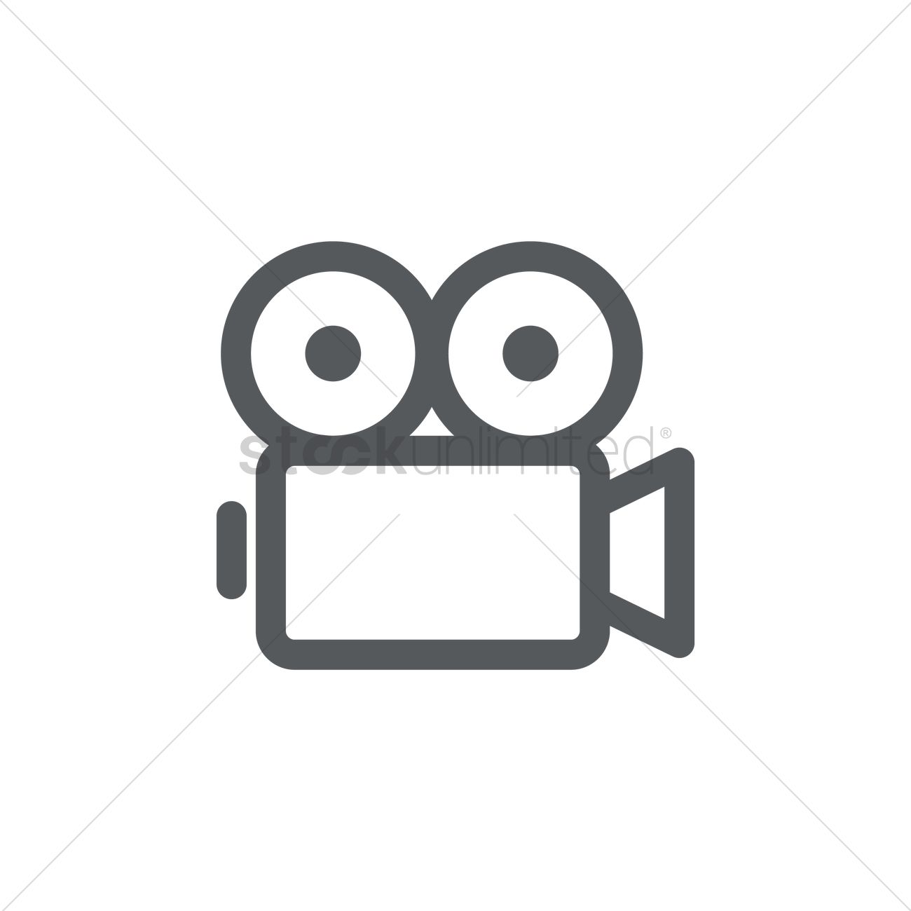 1300x1300 Film Camera Icon Vector Image