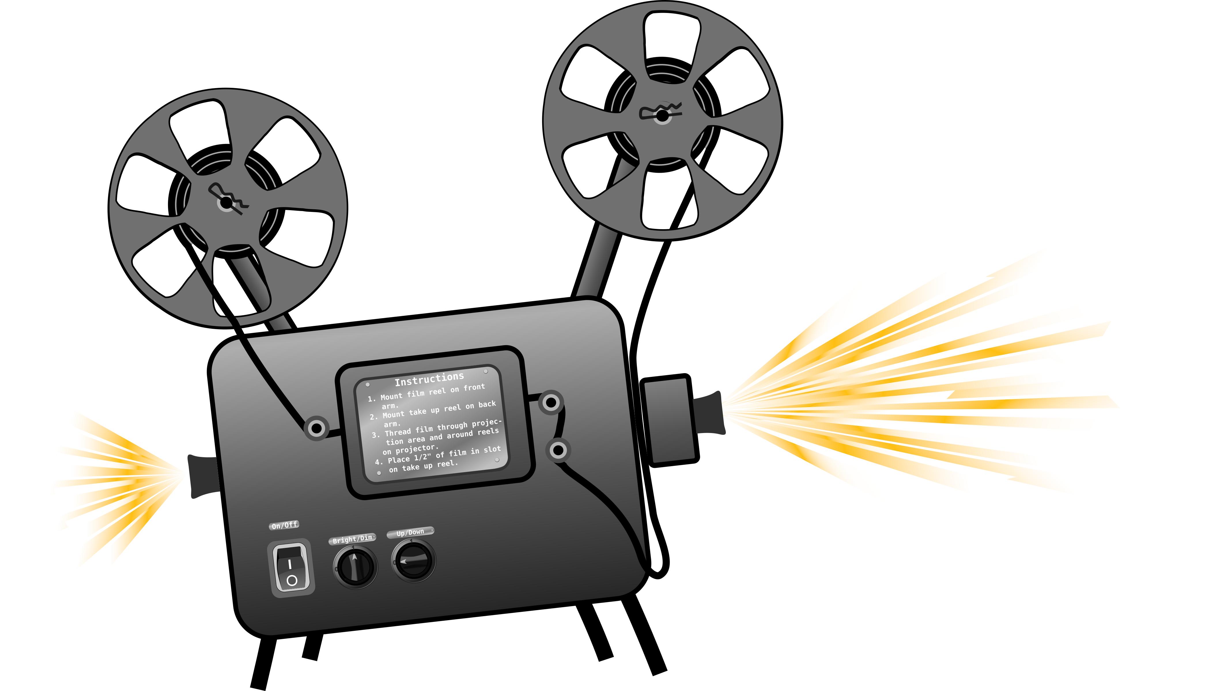 4189x2400 Film Projector Icons Png