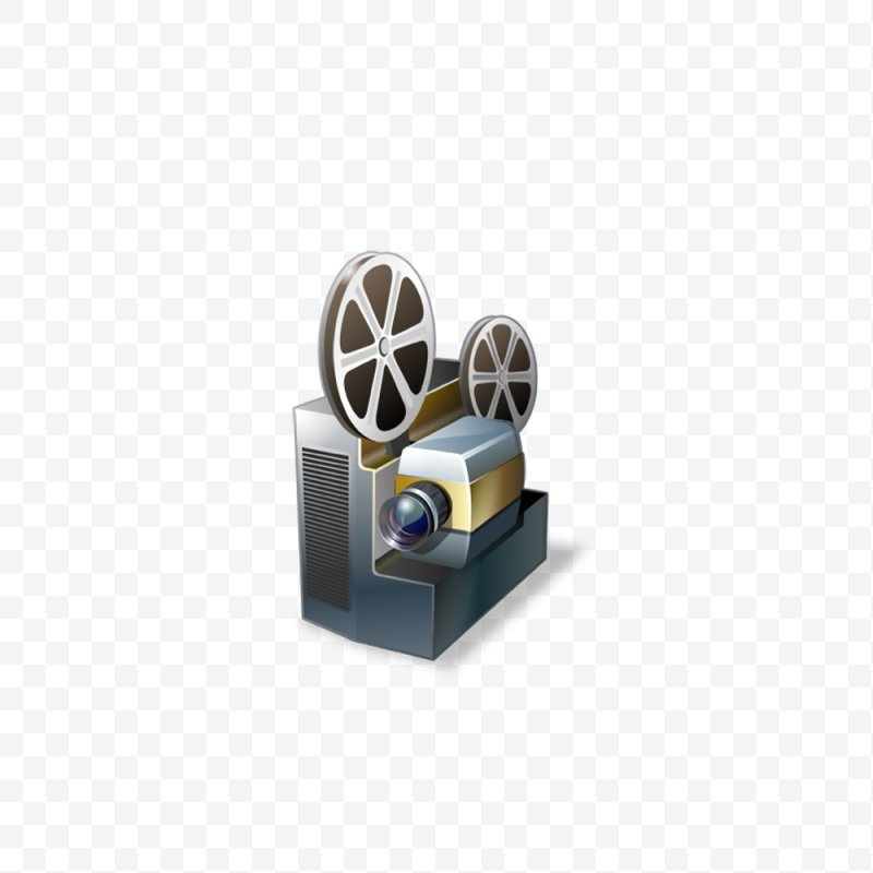 800x800 Movie Projector Film Icon, Png, Movie Projector
