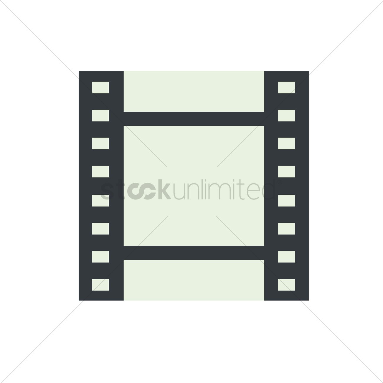1300x1300 Film Reel Icon Vector Image