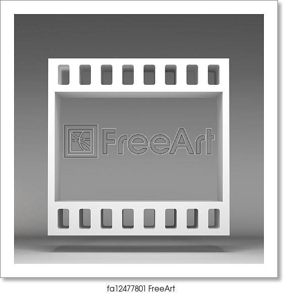561x581 Free Art Print Of Film Reel Icon Freeart